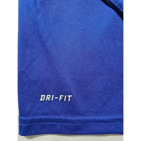 Nike Dri Fit Chicago Cubs Shirt Mens Large Blue MLB Baseball Long Sleeve 2017 - Picture 4 of 10